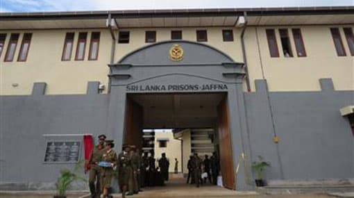 Jaffna prison inmates stage hunger strike