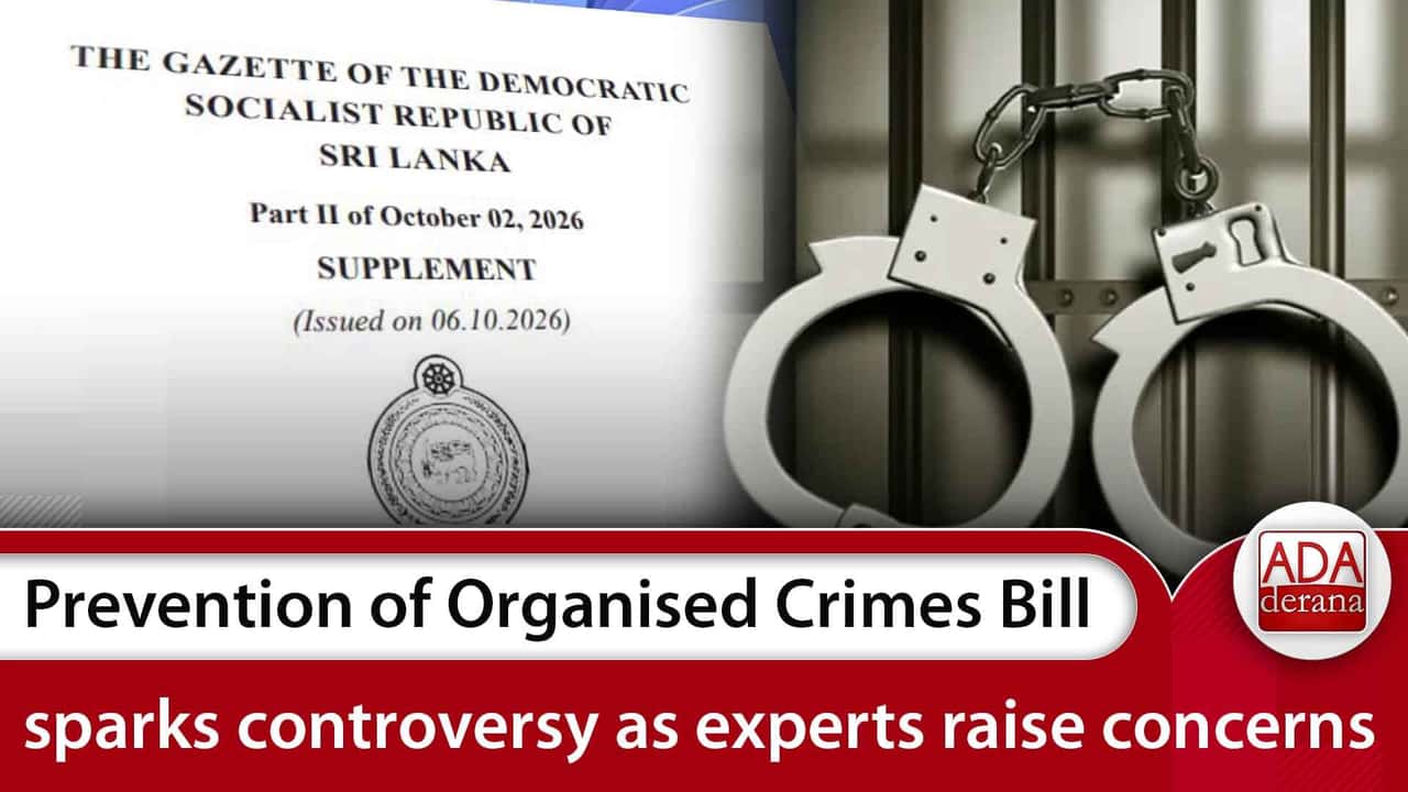 Prevention of Organised Crimes Bill sparks controversy as experts raise concerns