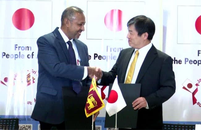 Japan signs grant to provide eight low-floor buses for public transportation in Sri Lanka