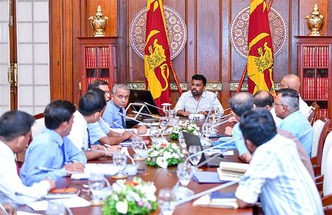 President chairs discussion on water management amidst dry weather