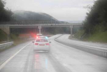 Drunken motorcyclist enters Expressway, hospitalized