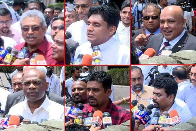 Candidates make predictions after handing over nominations