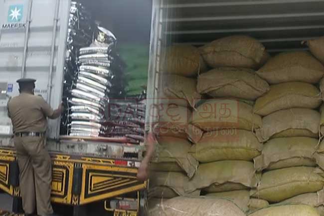 33,000 kg of turmeric illegally removed from customs seized; 10 suspects arrested