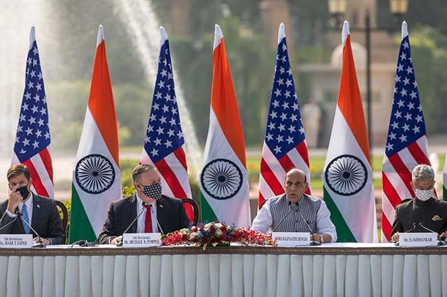 India gets access to US military satellites with new defence pact