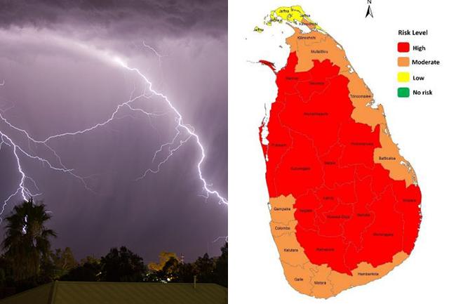 Met. Dept. warns of thundershowers accompanied by severe lightning