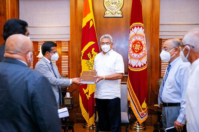 Presidential commission on Easter attacks hands over final report to President
