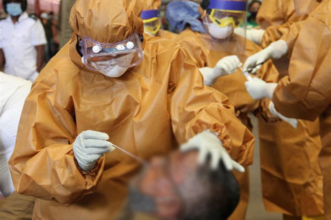 Daily coronavirus case count climbs to 2,572