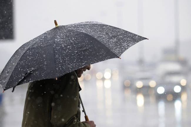 Fairly heavy showers expected in some areas
