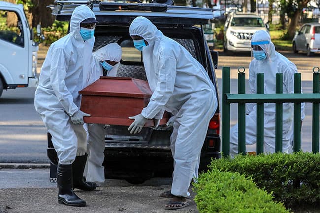 Sri Lanka records 20 new Covid-19 fatalities
