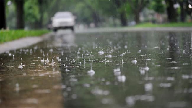 Showers expected in several provinces and districts
