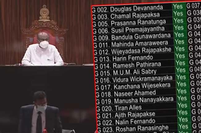 Sri Lanka Parliament approves state of emergency