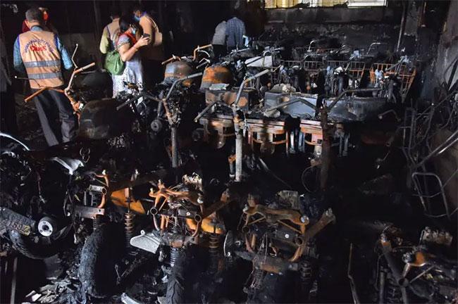 Fire at e-scooter showroom in India kills eight in deadliest such incident