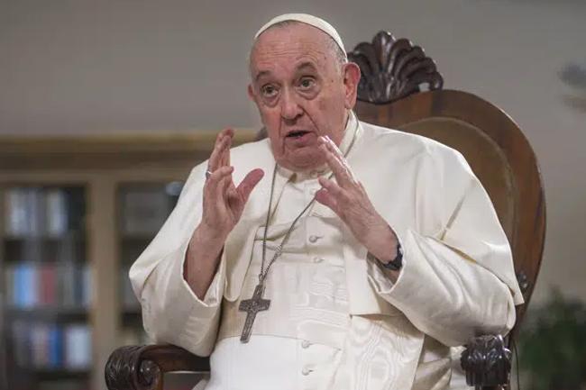Pope Francis says homosexuality is not a crime