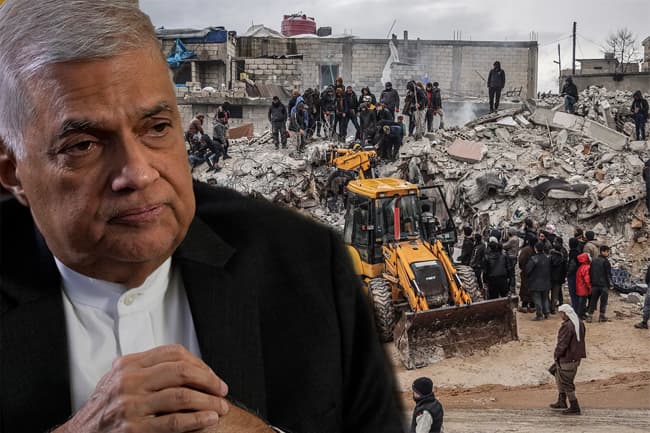 Sri Lanka expresses solidarity with Turkey; stands ready to send disaster relief team