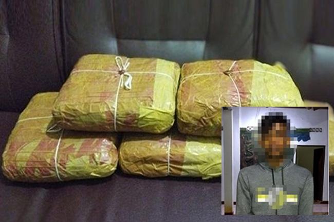 20-year-old nabbed with cannabis worth over Rs. 3 mn