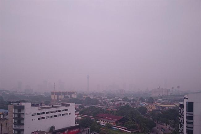 Air quality drops to ‘unhealthy’ level in Colombo