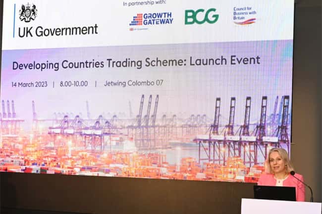 UK launches its new Developing Countries Trading Scheme in Sri Lanka