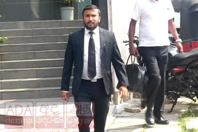 Former AG Dappula de Livera’s lawyer appears before TID