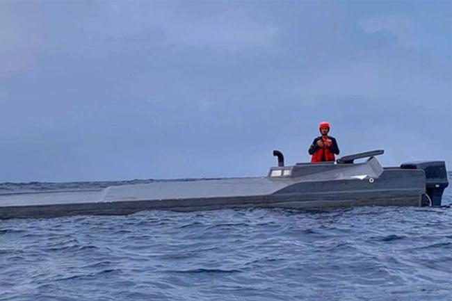 Colombian Navy seizes largest Narco-Submarine in history with three tons of cocaine