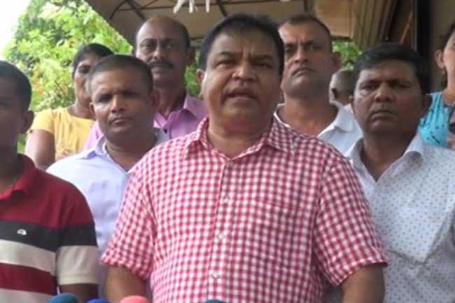 SJB’s P. Harrison pledges to support President Ranil’s re-election