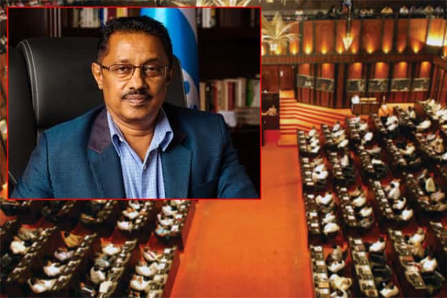 Parliamentary debate on proposal to remove Janaka Ratnayake from PUCSL membership