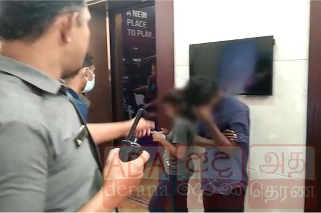 Young couple caught carving their names into Colombo Lotus Tower