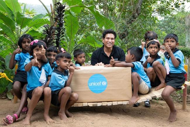 Sachin Tendulkar supports provision of quality education, nutrition for Sri Lankan children