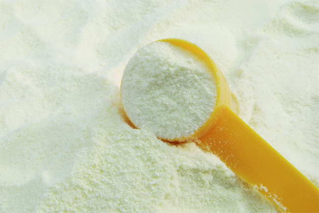 Import tax on powdered milk increased