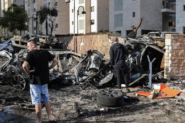 Israel announces ‘state of war alert’ as Palestinian militants launch surprise attack