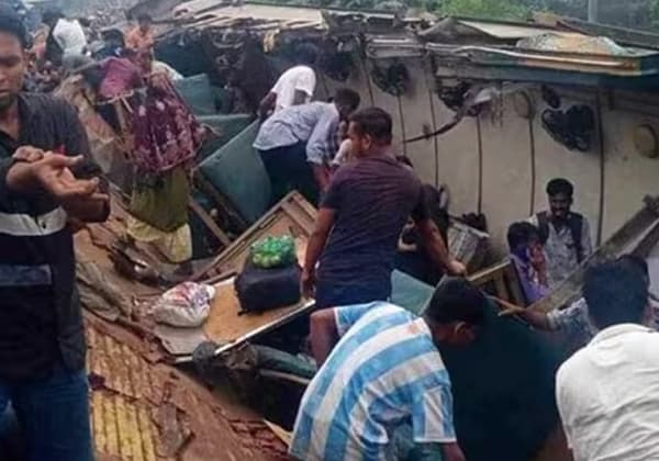 At least 15 dead, over 100 injured in Bangladesh train collision
