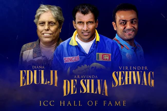 De Silva inducted into ICC Hall of Fame