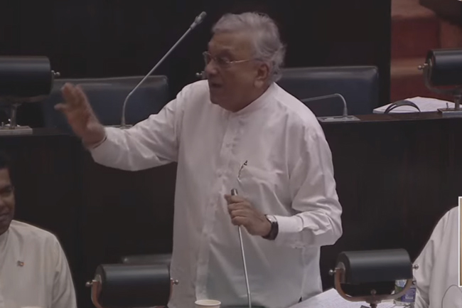 Kiriella calls for investigation into MPs who interrupted Sajith