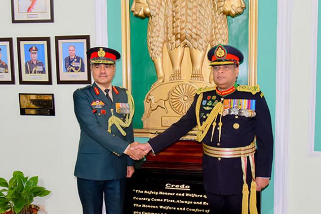 Gen. Shavendra Silva attends Indian Military Academy’s passing-out parade as chief guest
