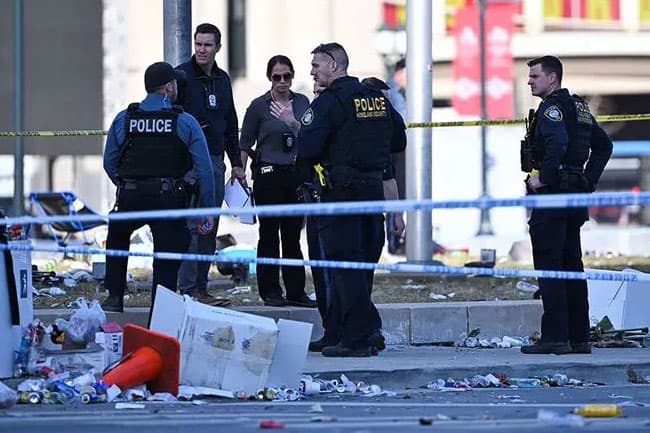 Two teenagers charged over shooting at Kansas City Super Bowl parade