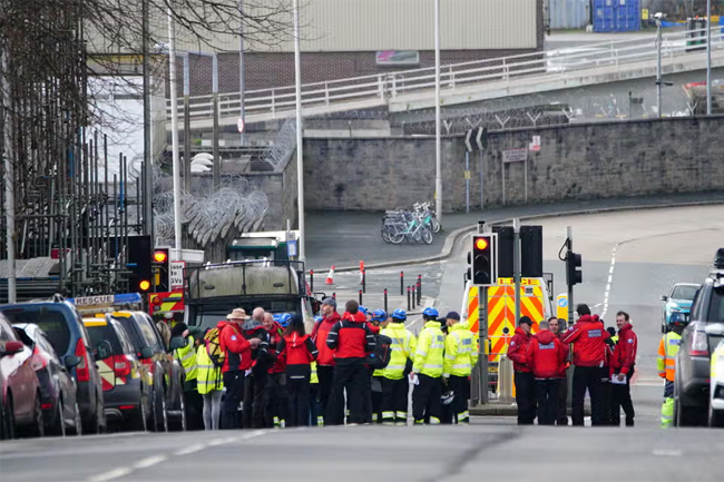 Unexploded World War II bomb found in a garden in England