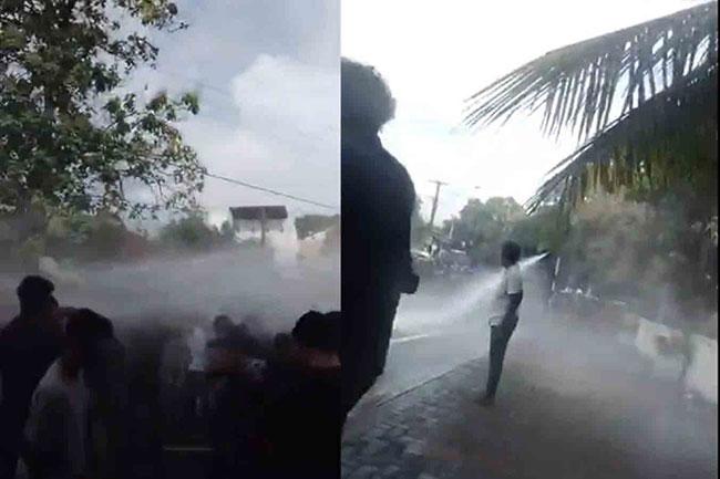Protesting students tear-gassed near J’pura Uni.