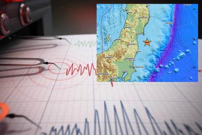Earthquake of 6 magnitude strikes off east coast of Japan