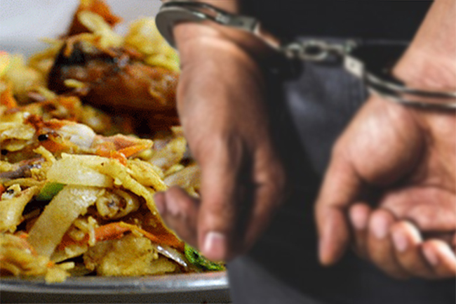 Street food vendor arrested for price-gouging & verbally harassing a foreigner