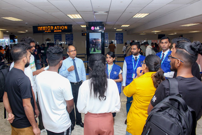 Eight Sri Lankans rescued from Myanmar cyber slave camps repatriated