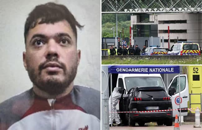 France prison van attack: ‘Unprecedented’ manhunt for escaped prisoner