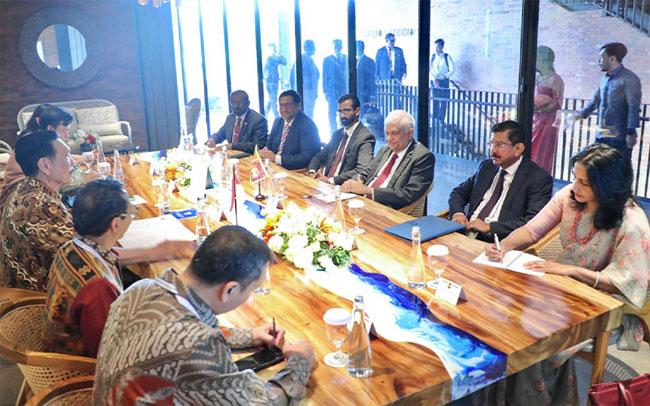 President meets Indonesia’s Coordinating Minister for Maritime Affairs and Investment
