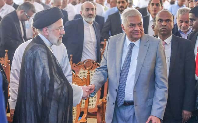 President Ranil and other world leaders extend condolences over death of Iranian President Raisi