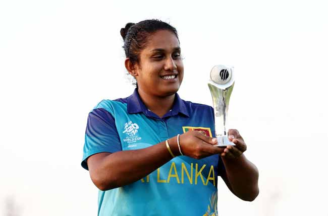 Chamari Athapaththu named ICC Women’s Player of Month for second time