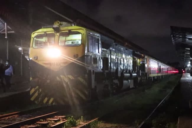 Railway guard falls from moving train, disrupting services on Main Line