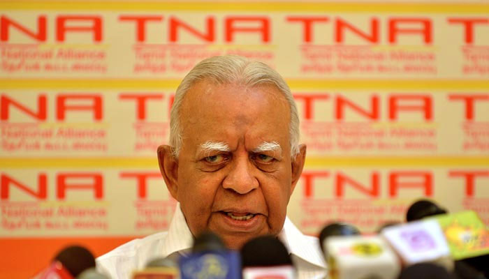 Former TNA leader R. Sampanthan passes away
