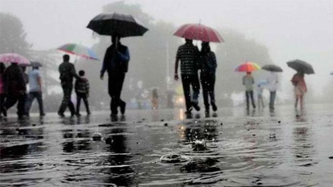 Several spells of showers expected in parts of the island