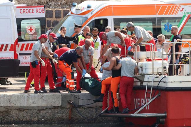 Sri Lankan national on board luxury yacht that sank off Sicily coast – reports