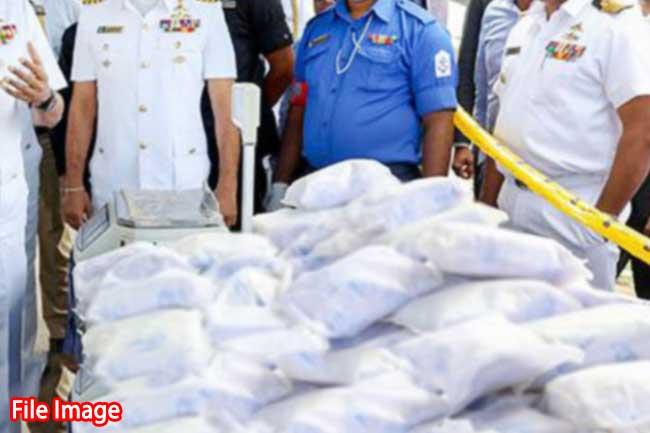 Drugs worth over Rs. 15 billion seized by SL Navy so far this year