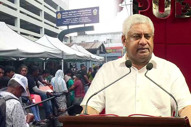 Tiran Alles claims ‘mafia’ behind the long passport queues