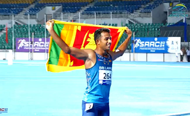 Sri Lanka wins several medals including 3 gold at South Asian Junior Athletics C’ships